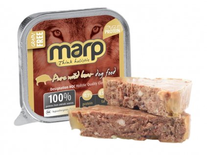 Marp Wild Boar vanička pro psy s divočákem 100 g | Krmiva u Toma