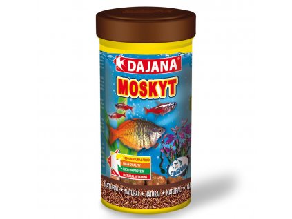 Dajana Moskyt 100 ml | Lyofilizované larvy pakomárů | Krmiva u Toma