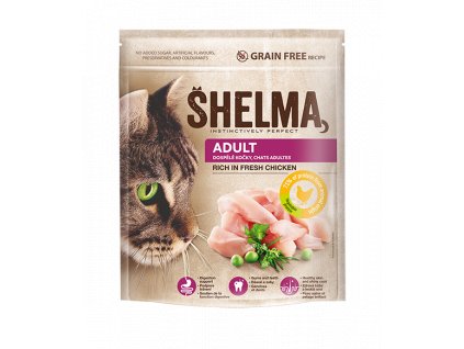 Shelma Cat Adult Freshmeat Chicken GF 750 g | Krmiva u Toma