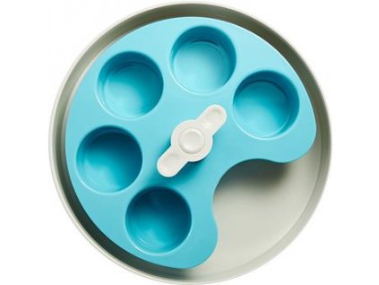 PetDreamHouse zpomalovací miska Spin Palette – modrá