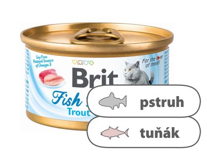 Brit Fish Dreams Trout & Tuna 80 g