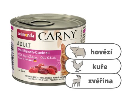 Animonda CARNY Adult – masový koktejl 200 g