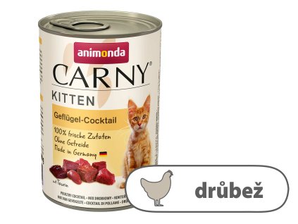Animonda CARNY Kitten – drůbeží koktejl 400 g