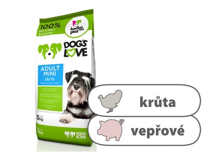 Dog’s Love Adult Mini 3 kg