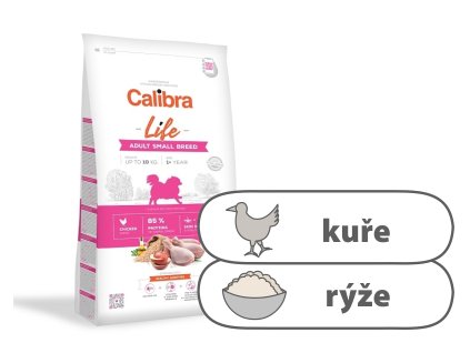 Calibra Dog Life Adult Small Breed Chicken 1,5 kg