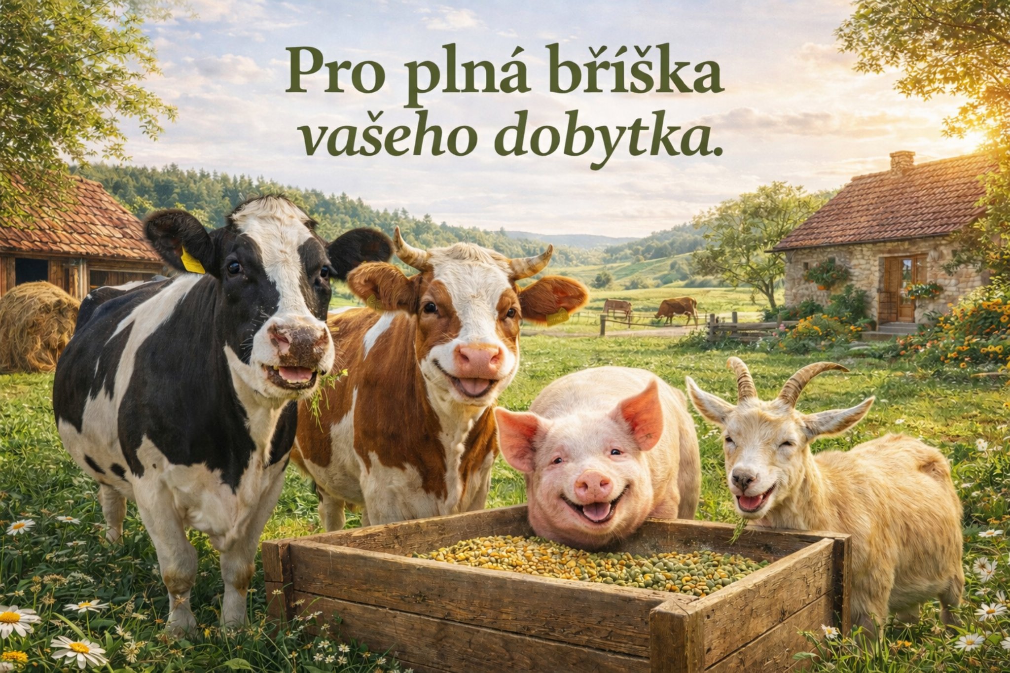 Pro plná bříška vašeho dobytka.