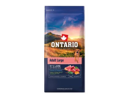 Ontario Adult Large Lamb & Brown Rice