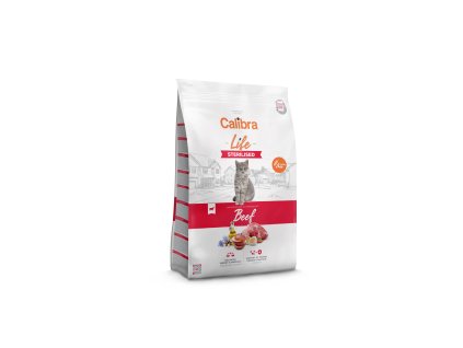 Calibra Cat Life Sterilised Beef