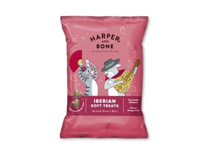 H&B Cats & Dogs Iberian Soft Treats Hovězí 90g