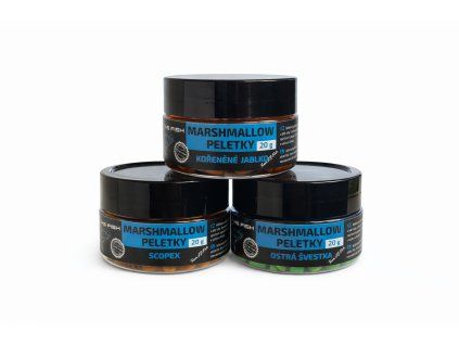 Marshmallow peletky 8mm 20g