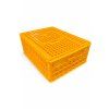 Oranžová plastová storage krabice