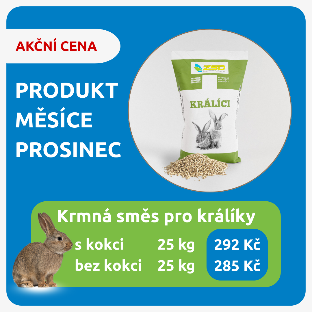 Krmná směs pro králíky 25 kg