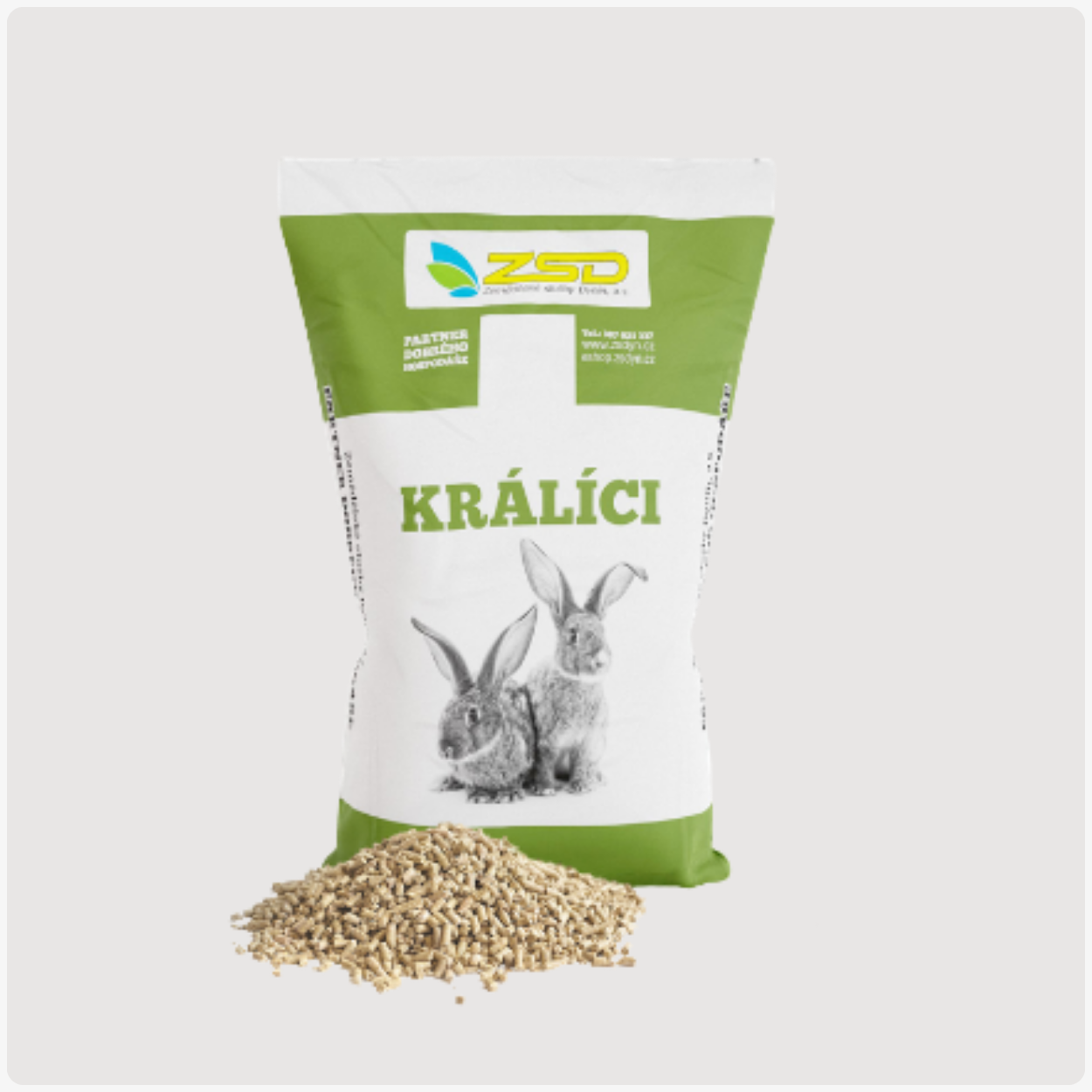 Krmná směs pro králíky