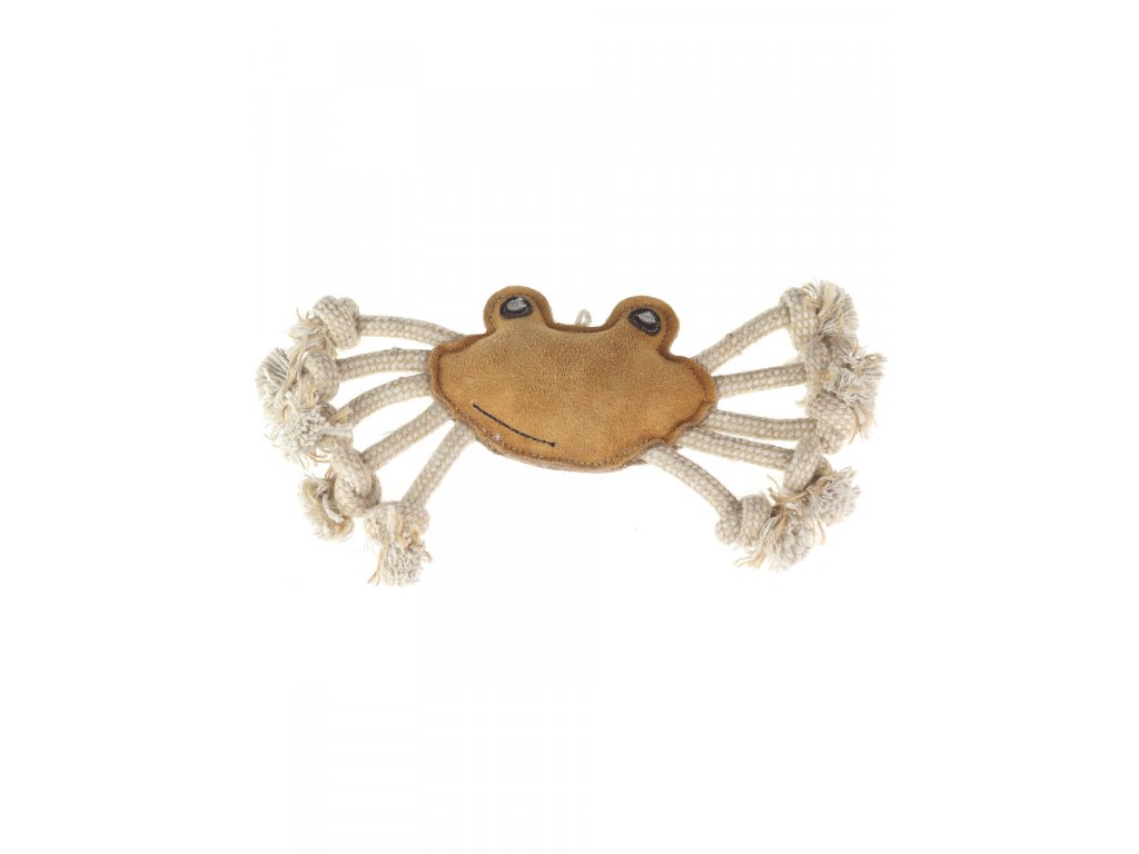 animALL Kožený krab s provazy 33x20 cm