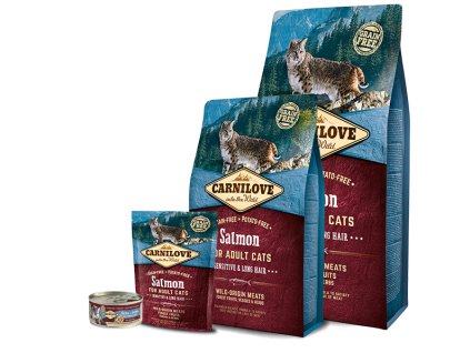 Carnilove Cat Salmon for Adult Sensitiv & LH