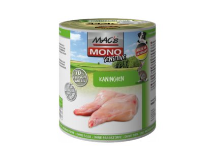 MACs Dog MONO Sensitive KRÁLÍK 400g