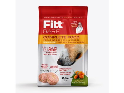 Fitt BARF chicken bag 2,5kg front