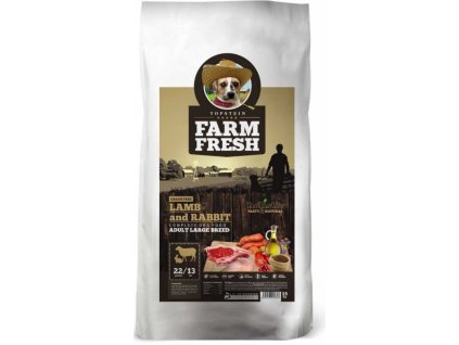 FARM FRESH lamb & rabbit adult large breed