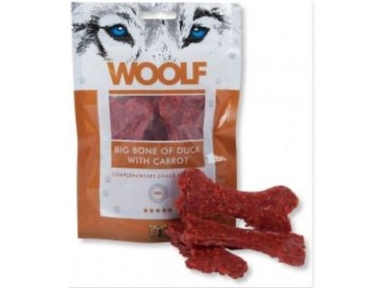 WOOLF Big Bone of Duck with Carrot 100g