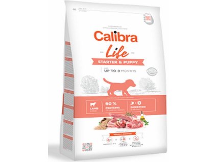 Calibra Dog Life Starter & Puppy Lamb