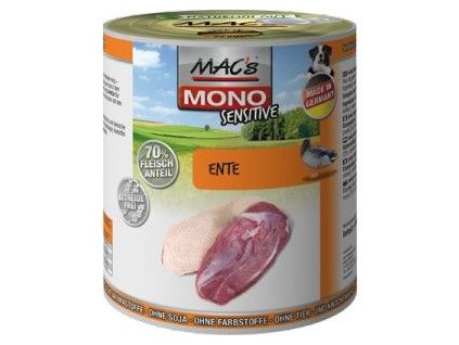 MACs Dog MONO Sensitive KACHNA 800g