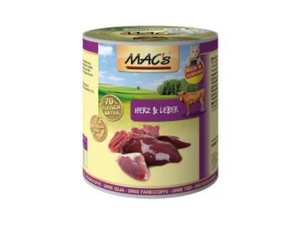 MACs Cat SRDCE a JÁTRA 400g