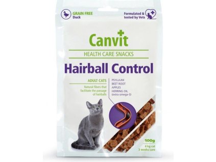 Canvit Cat Health Care Snack Hairball Control 100 g