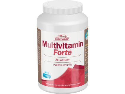 Vitar Veterinae Multivitamin Forte 40 ks želé