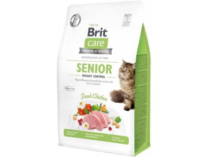 Brit Care Cat Grain-Free SENIOR AND WEIGHT CONTROL