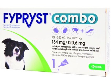 Fypryst COMBO spot on M 1x134mg, pes 10-20kg