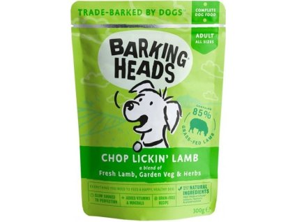 BARKING HEADS Chop Lickin’ Lamb 300g kapsička