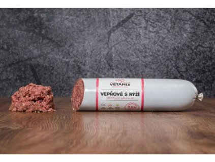 Vetamix salám - vepřové s rýží 850g