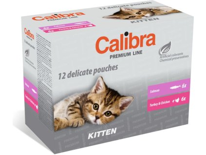 Calibra Cat kapsa Premium Kitten multipack 12 x 100 g