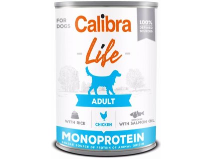 Calibra Dog Life Adult Chicken with rice 400 g