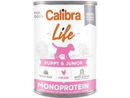 Calibra Dog Life Puppy&Junior Chicken&rice 400 g