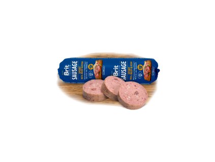 Brit Premium Sausage Sport – Beef & Fish 800g