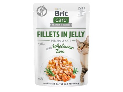 Brit Care Cat Pouch Wholesome Tuna in Jelly 85g