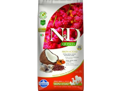 N&D GF Quinoa DOG Skin & Coat Herring & Coconut