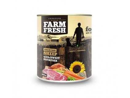 FARM FRESH Sheep with sweet potatoes 800 gr