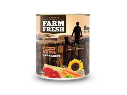 FARM FRESH Horse with carrot 800g