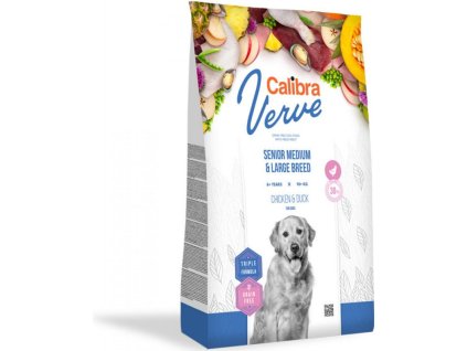 Calibra Dog Verve GF Senior M/L Chicken & Duck