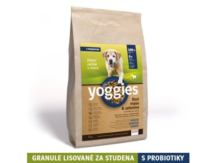 2416 5kg yoggies kozi masozelenina hypoalergenni granule lisovane za studena s probiotiky