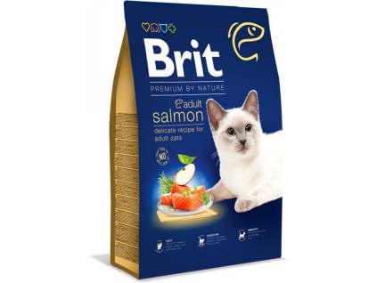 Brit Premium by Nature Cat Adult Salmon