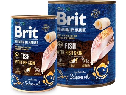 Brit Premium by Nature Fish with Fish Skin 400 g