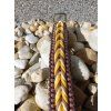 Originální paracord obojek pro psa s Biothane – handmade – HONEY