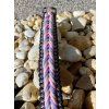 Designový obojek pro psa – paracord – Biothane – LILA