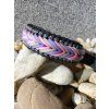 Designový obojek pro psa – paracord – Biothane – LILA