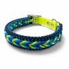 Originální paracord obojek pro psa s Biothane – handmade – BAX