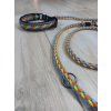 Luxusní obojek pro psa – paracord – Biothane – SPRING