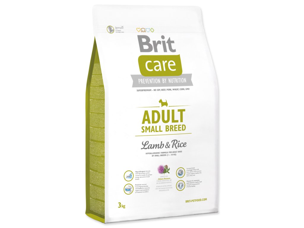 BRIT Care Dog Adult Small Breed Lamb & Rice